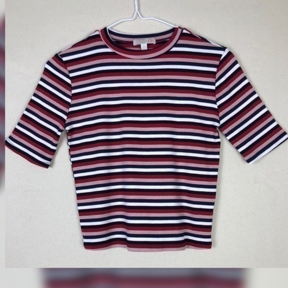 Gianni Bini Stripped short sleeve